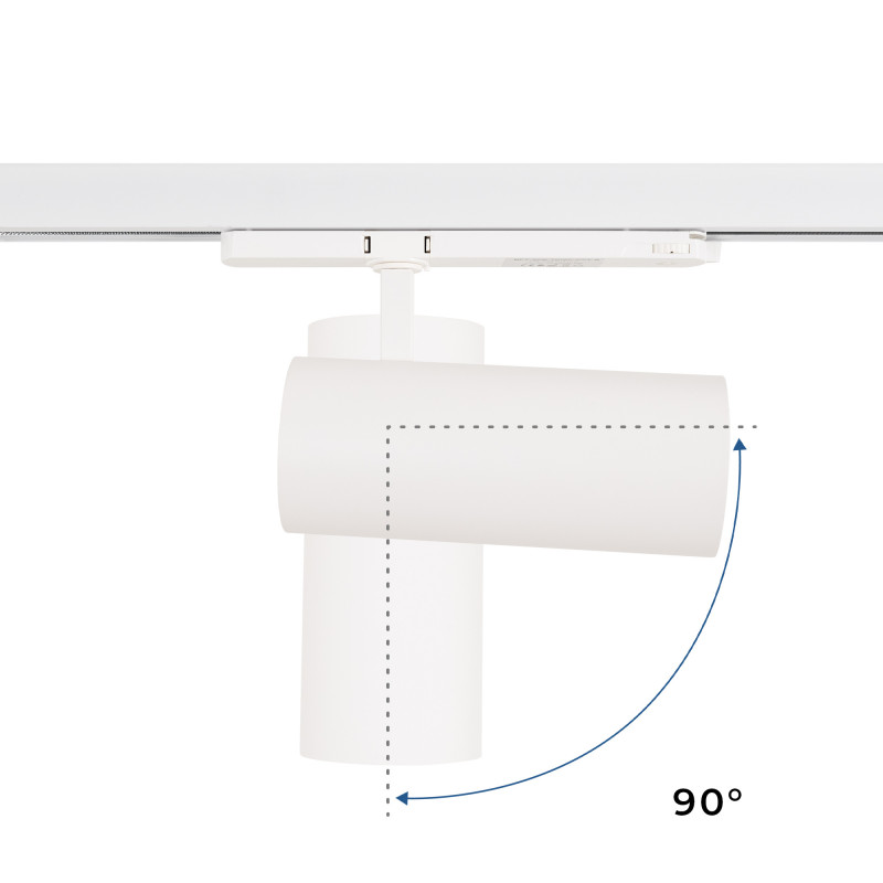 LED 3-phase track spotlight - 36W - CCT - TRIAC dimmable - CRI90 - 3300 lm