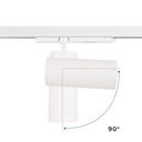 LED 3-phase track spotlight - 36W - CCT - TRIAC dimmable - CRI90 - 3300 lm