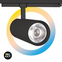 LED 3-phase track spotlight - 36W - CCT - TRIAC dimmable - CRI90 - 3300 lm