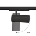 LED 3-phase track spotlight - 36W - CCT - TRIAC dimmable - CRI90 - 3300 lm