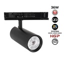 LED 3-phase track spotlight - 36W - CCT - TRIAC dimmable - CRI90 - 3300 lm