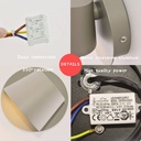 Wall light LED "KOP" orientable 6W
