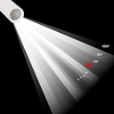 LED 3-phase track spotlight - 15W - CCT - CRI90 - 1350 lm