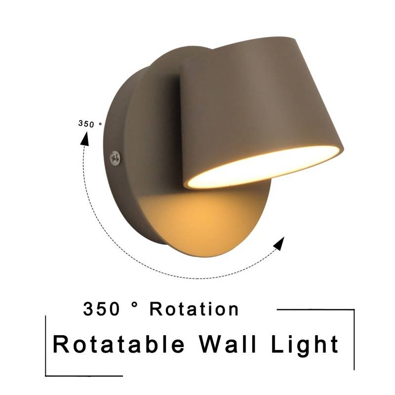 Wall light LED "KOP" orientable 6W