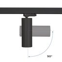 LED 3-phase track spotlight - 15W - CCT - CRI90 - 1350 lm