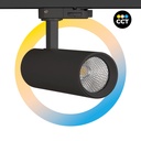 LED 3-phase track spotlight - 15W - CCT - CRI90 - 1350 lm