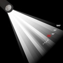 LED 3-phase track spotlight - 15W - CCT - CRI90 - 1350 lm