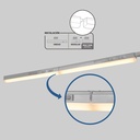 Under cabinet LED batten - T5 - 4W - CCT - 30 cm - Opal