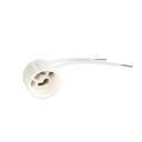 KIT - Recessed downlight ring Ø93mm (white) + 5.4W GU10 Bulb + Socket
