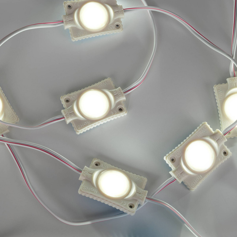 Single-color LED modules for signage - 3W - 12V - IP65 - 160º