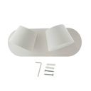 KOP-2" double adjustable LED wall light 12W