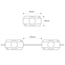 Single-color LED modules for signage - 1,5W - 12V - IP65 - 160º