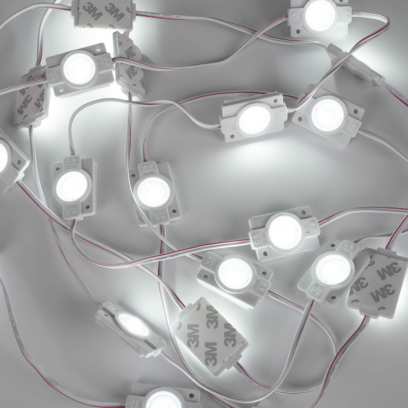Single-color LED modules for signage - 1,5W - 12V - IP65 - 160º
