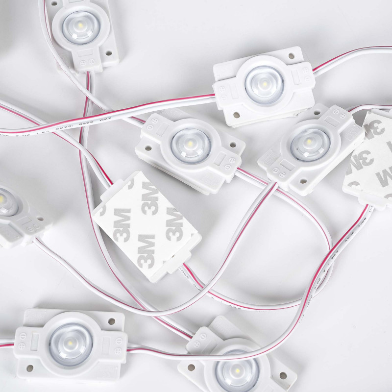 Single-color LED modules for signage - 1,5W - 12V - IP65 - 160º
