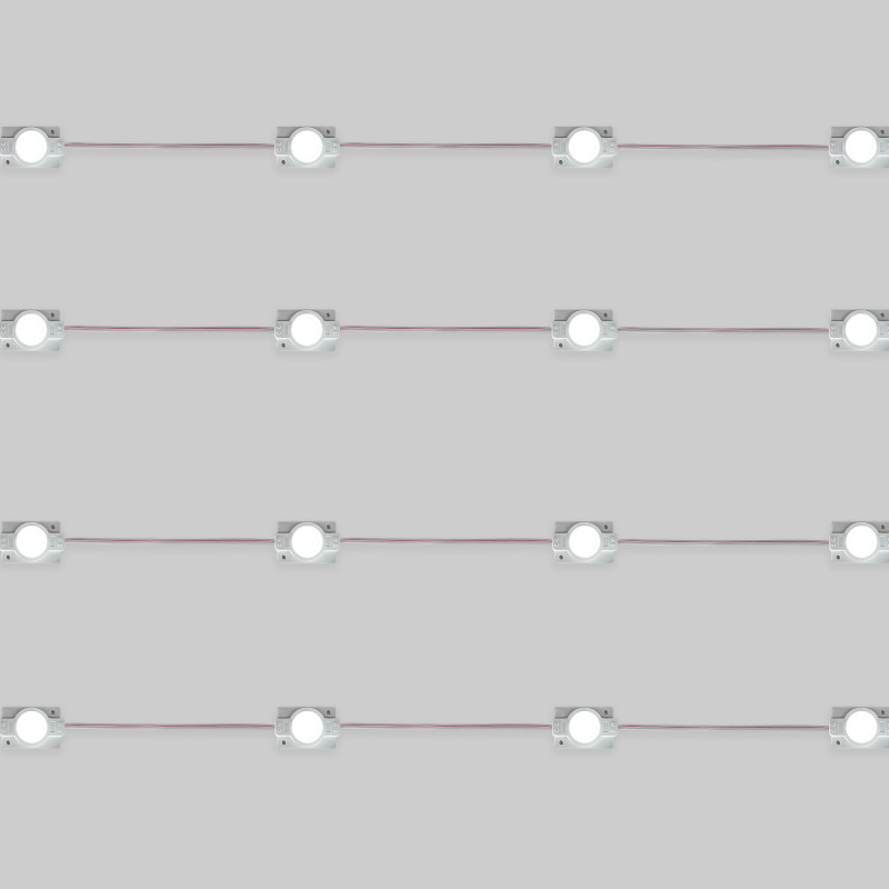 Single-color LED modules for signage - 1,5W - 12V - IP65 - 160º