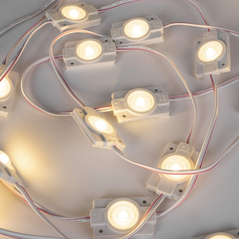 Single-color LED modules for signage - 1,5W - 12V - IP65 - 160º