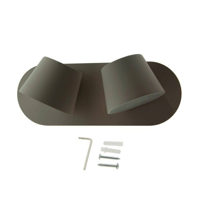 KOP-2" double adjustable LED wall light 12W
