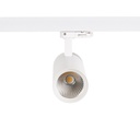 LED CCT 3-phase track spotlight - 20W - CCT - CRI90 - 1900 lm