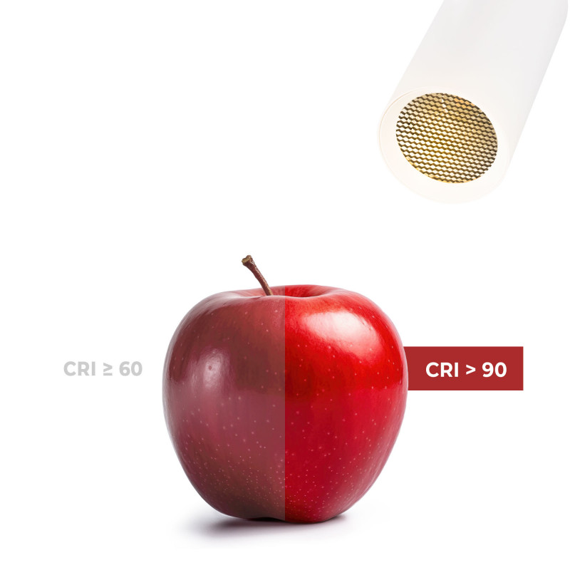 LED CCT 3-phase track spotlight - 20W - CCT - CRI90 - 1900 lm