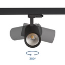LED CCT 3-phase track spotlight - 20W - CCT - CRI90 - 1900 lm