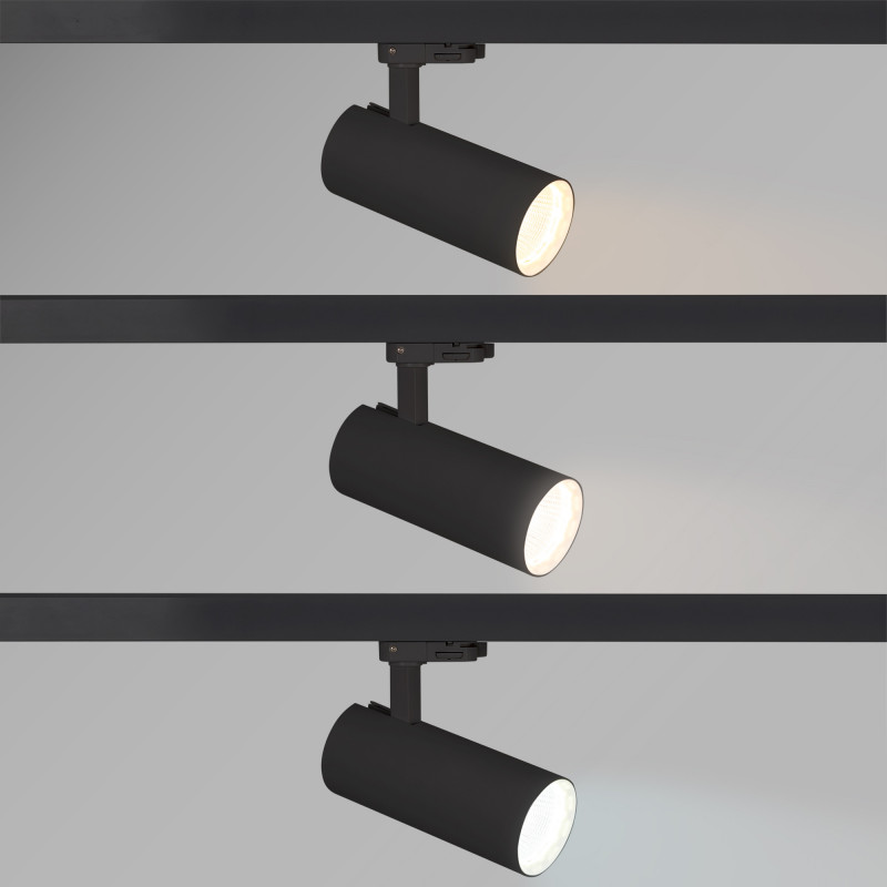 LED CCT 3-phase track spotlight - 20W - CCT - CRI90 - 1900 lm