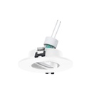KIT - Recessed downlight ring Ø110mm (black) + 5.4W GU10 Bulb + Socket