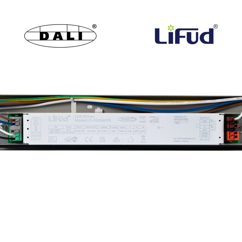 Linkable LED Tri-proof Light - DALI Dimmable - CCT - 150cm - 55W - LIFUD Driver - IP65