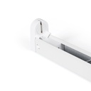Kit LED light fitting + T8 LED tube - 9W - 60cm