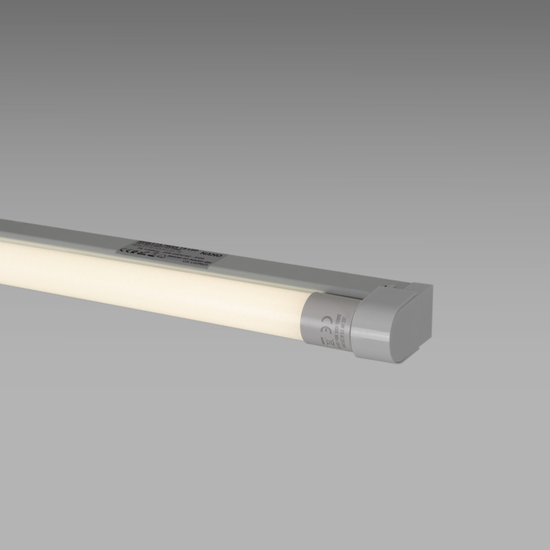Kit LED light fitting + T8 LED tube - 9W - 60cm