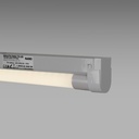 Kit LED light fitting + T8 LED tube - 9W - 60cm