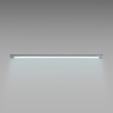 Kit LED light fitting + T8 LED tube - 18W - 120cm