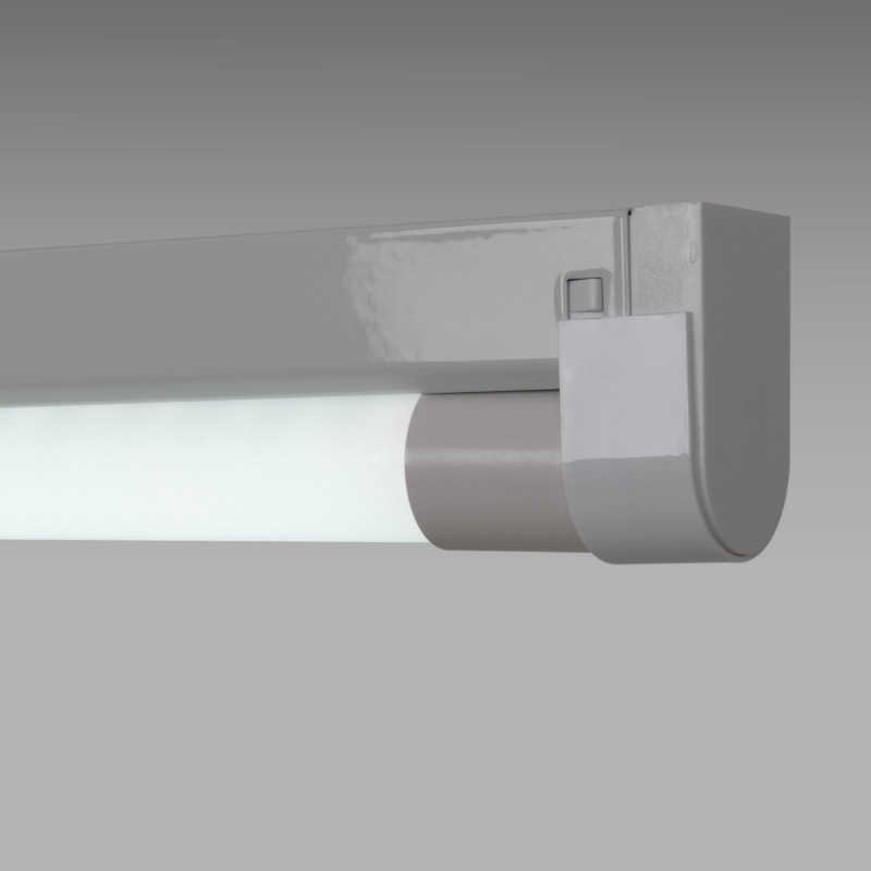 Kit LED light fitting + T8 LED tube - 18W - 120cm