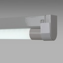 Kit LED light fitting + T8 LED tube - 18W - 120cm