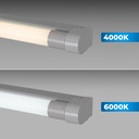 Kit LED light fitting + T8 LED tube - 24W - 150cm