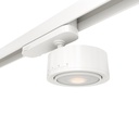 Round LED 3-phase track spotlight - 35W - ZOOM 15º- 45º - 4000K - CRI 90