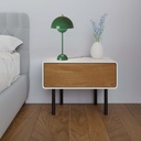 Vintage design table lamp "Floralis" - E27
