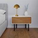 Vintage design table lamp "Floralis" - E27