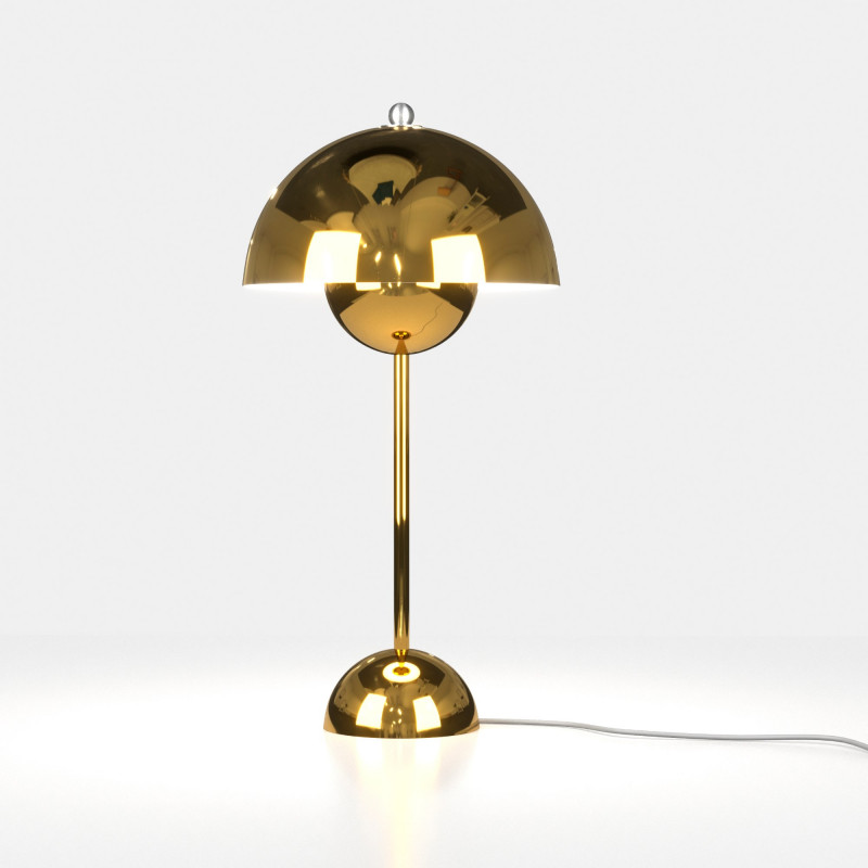 Vintage design table lamp "Floralis" - E27