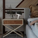 Table lamp "Flick" - Metal and marble - E27