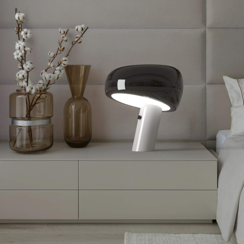 Table lamp "Flick" - Metal and marble - E27