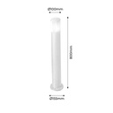 FUMAGALLI LED Bollard "Amelia 800" - 8.5W - CCT