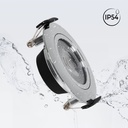 Outdoor LED downlight - 7W - CCT - 630lm - Cutout Ø70mm - IP54