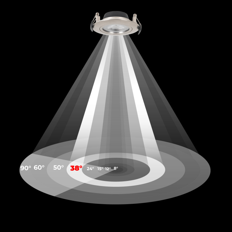 Outdoor LED downlight - 7W - CCT - 630lm - Cutout Ø70mm - IP54