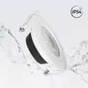Outdoor LED downlight - 7W - CCT - 630lm - Cutout Ø70mm - IP54