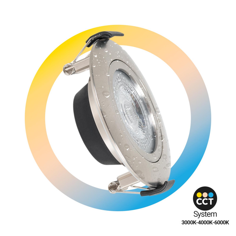 Outdoor LED downlight - 7W - CCT - 630lm - Cutout Ø70mm - IP54