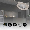 Outdoor LED downlight - 7W - CCT - 630lm - Cutout Ø70mm - IP54