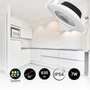 Outdoor LED downlight - 7W - CCT - 630lm - Cutout Ø70mm - IP54