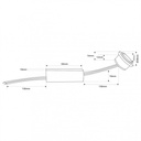 CREE LED chip - 2W - Spare part for: B263 "Gota" and B258 "Olive"