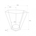 Clear diffuser for replacement - FUMAGALLI ANNA - IP55
