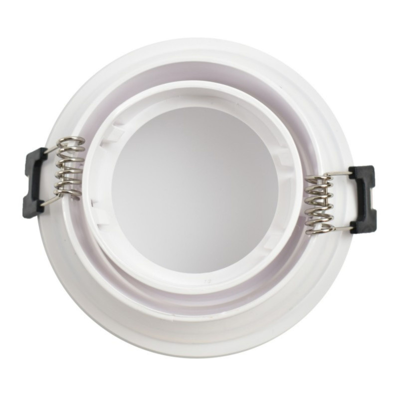 KIT Watertight recessed ring Ø90mm + Bulb GU10 5,4W + Bulb socket